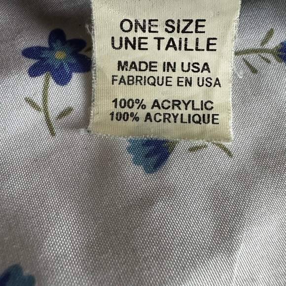 Vintage 90s Artex knit Colorful Geometric Beanie Winter Hat. Union Made. USA. - Picture 8 of 8